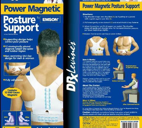 Posture sport vest, lumbar therapy vest/magnetic lumbar correction